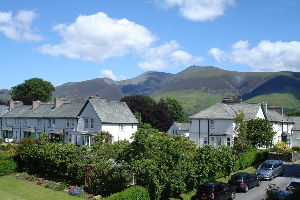 View from Badgers Wood Guest House Keswick